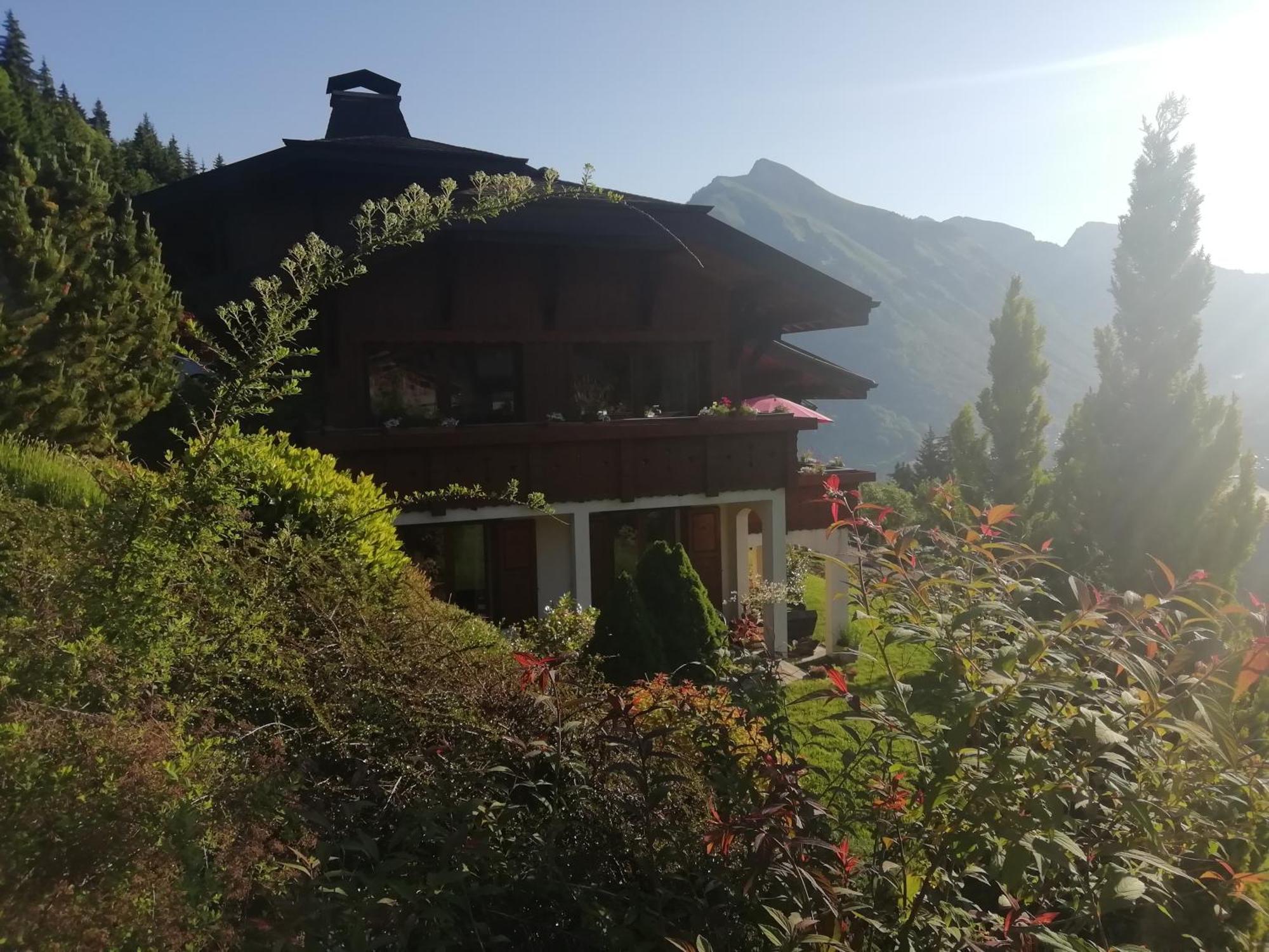 Chambres En Chalet Petit Dejeuner Inclus La Cote d'Arbroz Экстерьер фото
